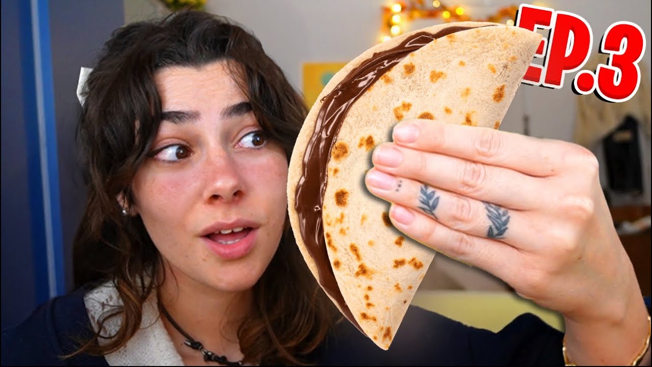HO PREPARATO LE PIADINE CON LA NUTELLA da ZERO - CARLY CHE CUCINA IN CAMERA ep. 3