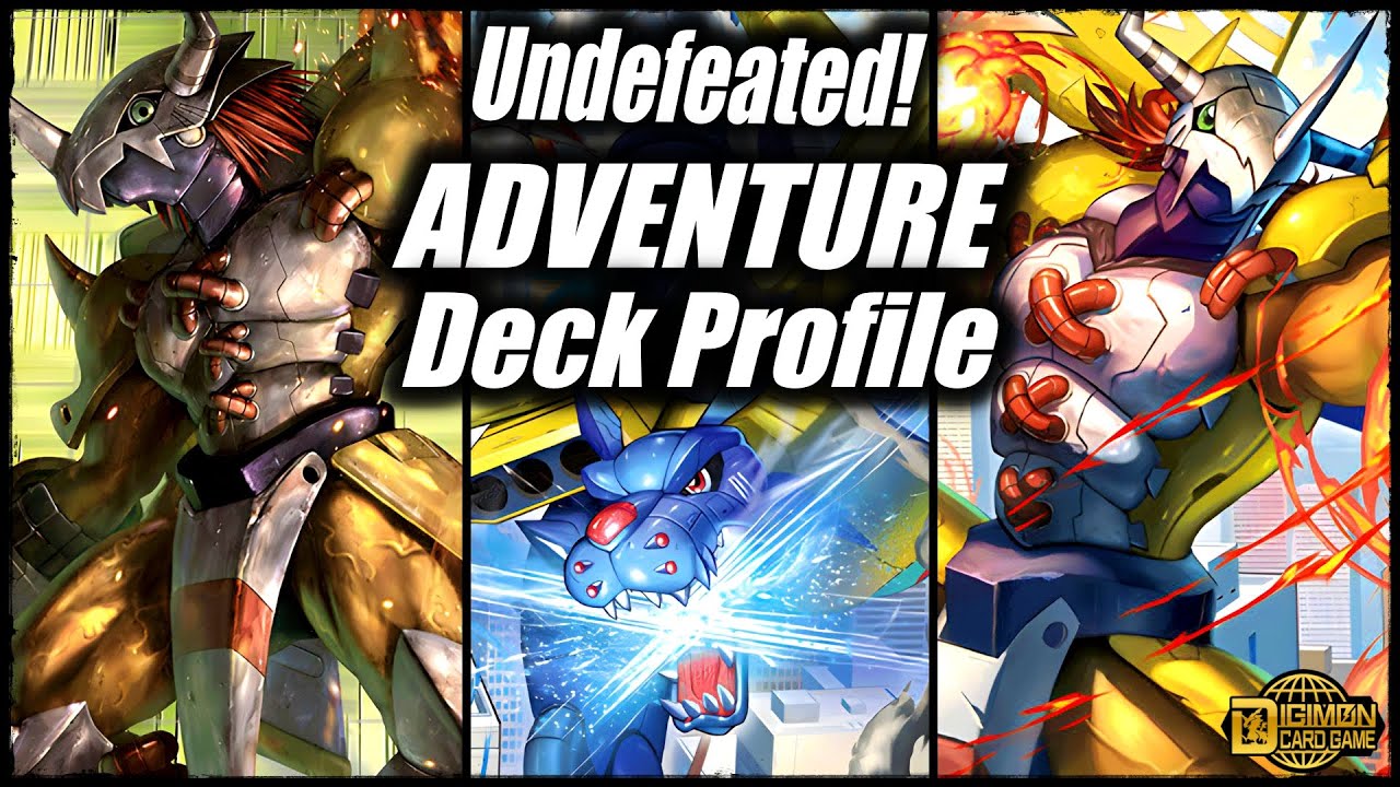 НЕПОБЕДИМЫЙ — 1-Е МЕСТО! Профиль колоды Digimon Adventure | Digimon TCG BT21