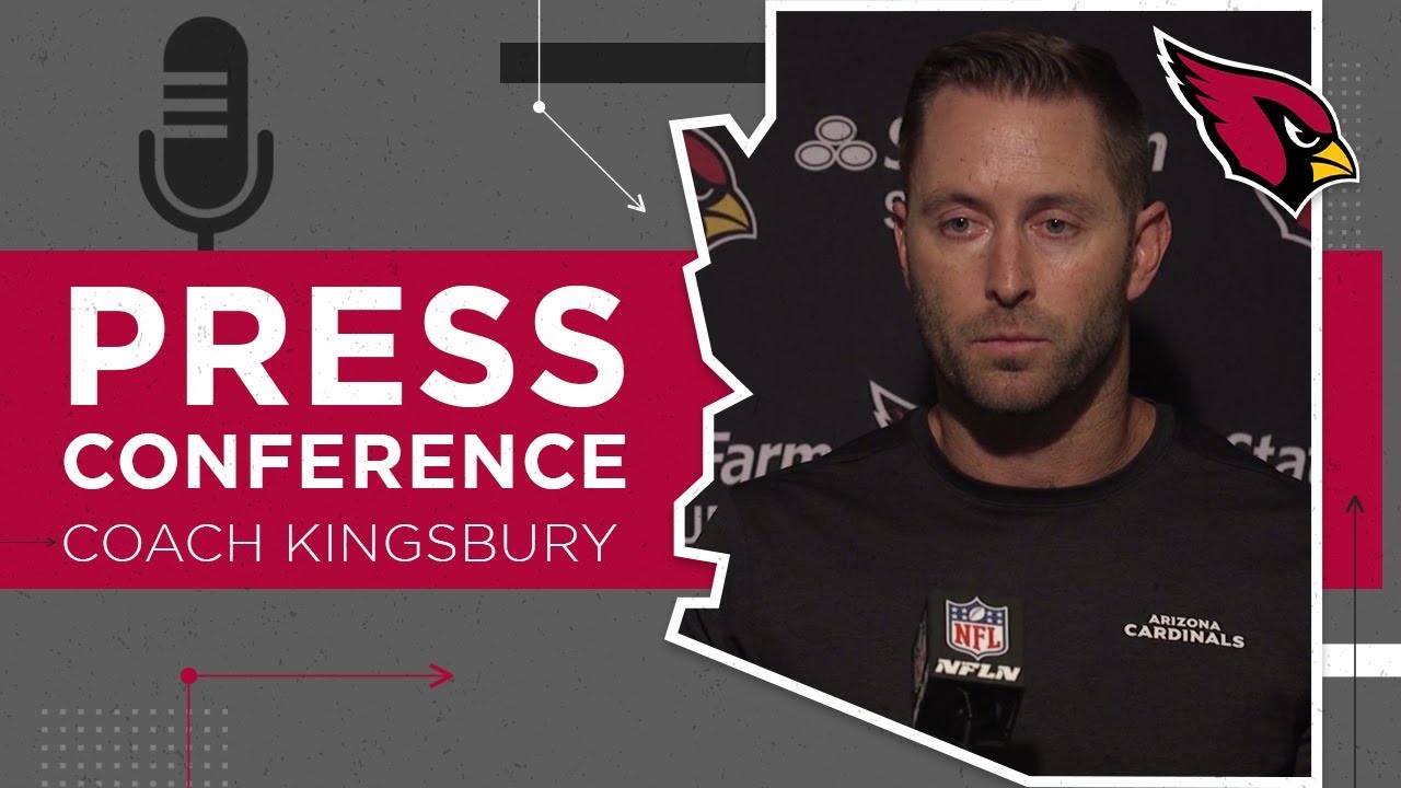 Coach Kingsbury on his First NFL Win | Arizona Cardinals
