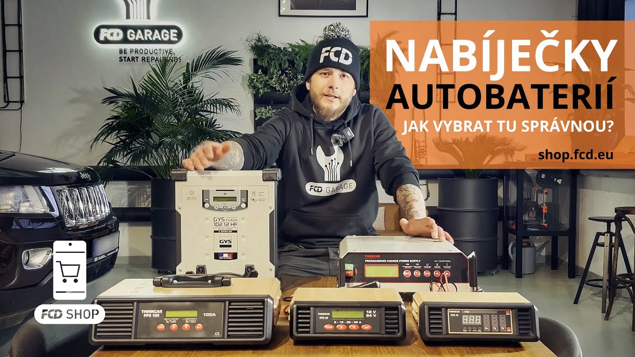 Nabíječky autobaterií: Jak vybrat správnou a jak ji používat?