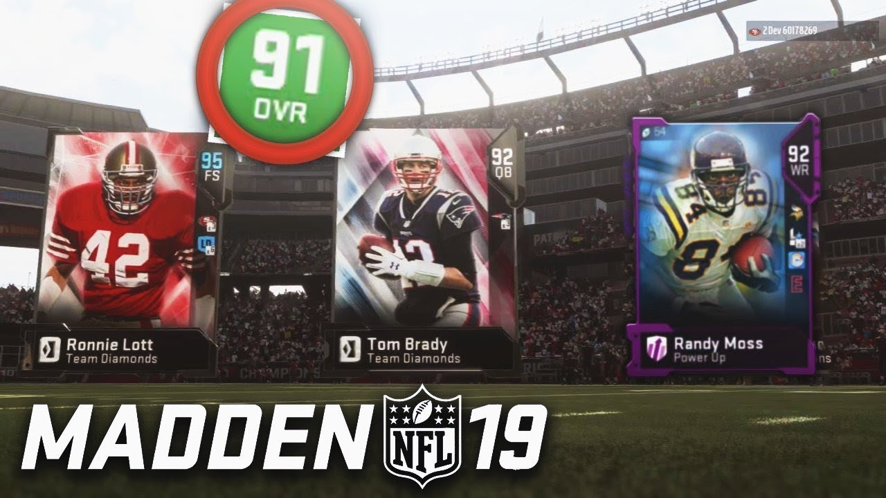 The Best Possible Team *91 OVERALL* in Madden 19 Ultimate Team - GAMEPLAY vs. QJB