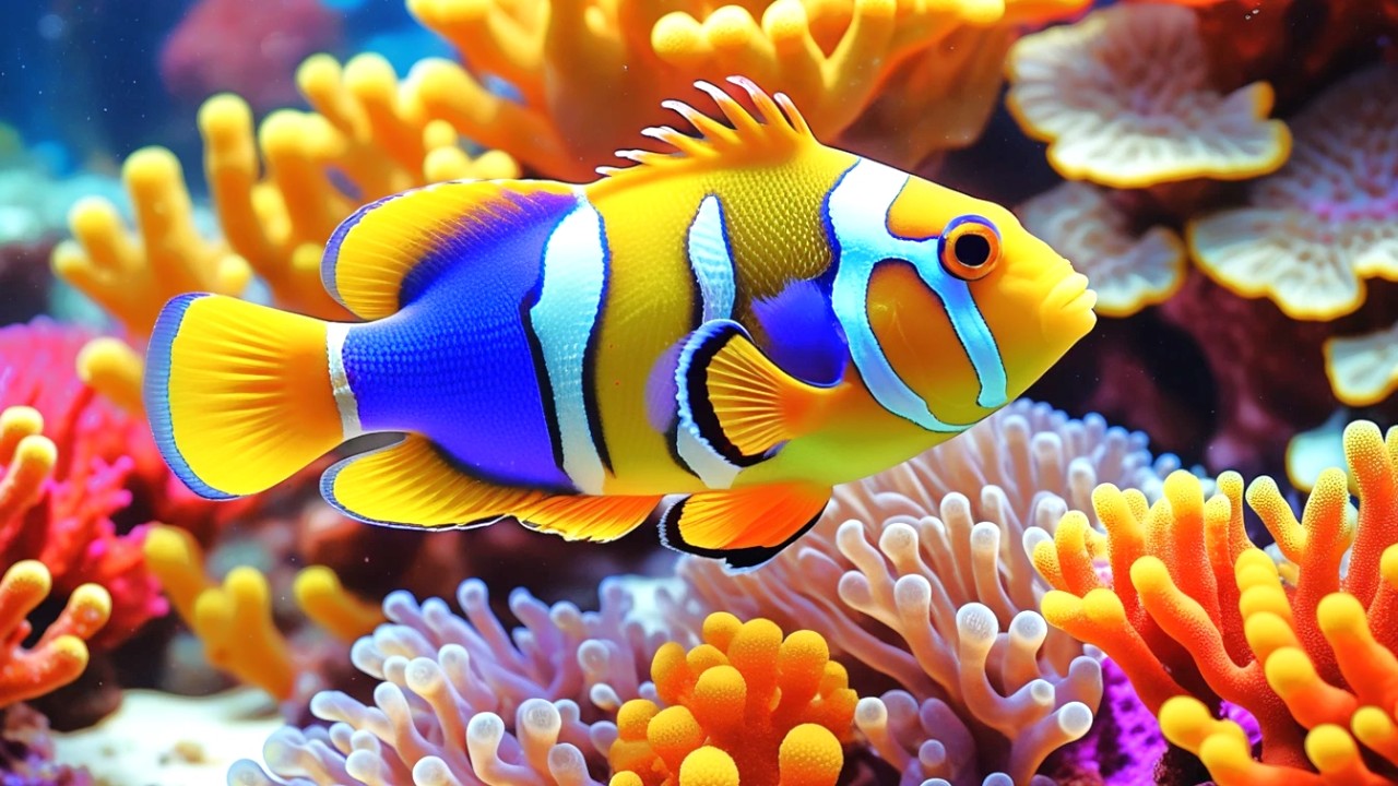 The Best 4K Aquarium - Dive Into The Mesmerizing Underwater Realm, Sea Jellyfish, Coral Reefs . #7