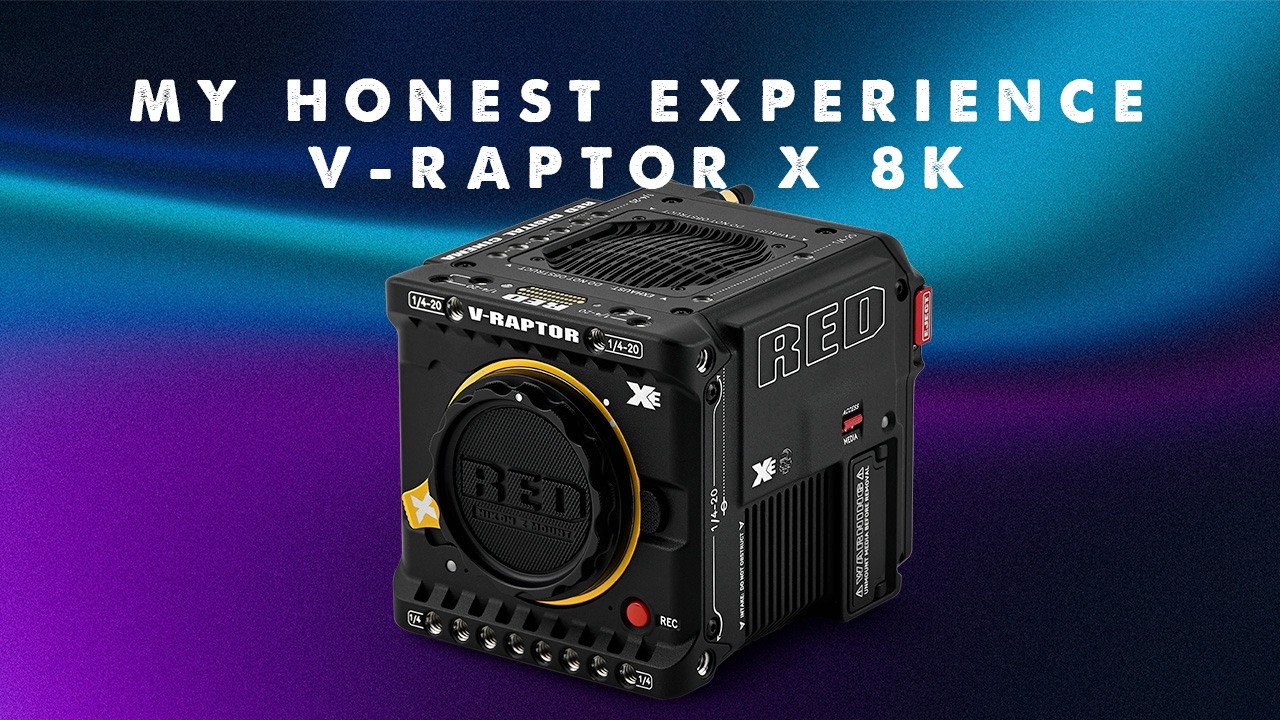 RED V-Raptor XE Startup & Shutdown Test