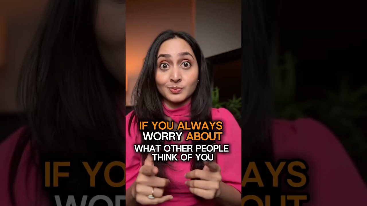 Do you worry what others think of you? #fearofjudgment