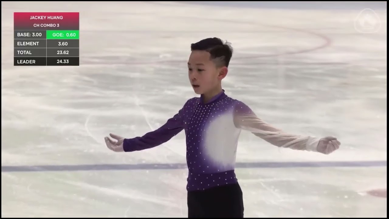 Jackey Huang 2026 Skate Canada Trophy Short Program