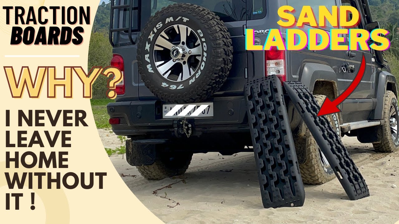 Sand Ladders| Traction Boards| Why I Never Go Offroad Without Them on my Force Gurkha 4x4