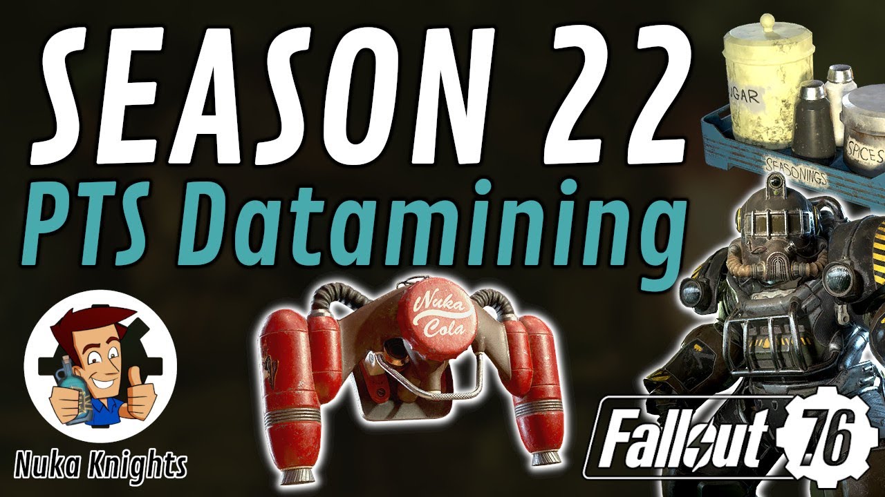 Fallout 76 PTS: New Season 22 Rewards Datamining
