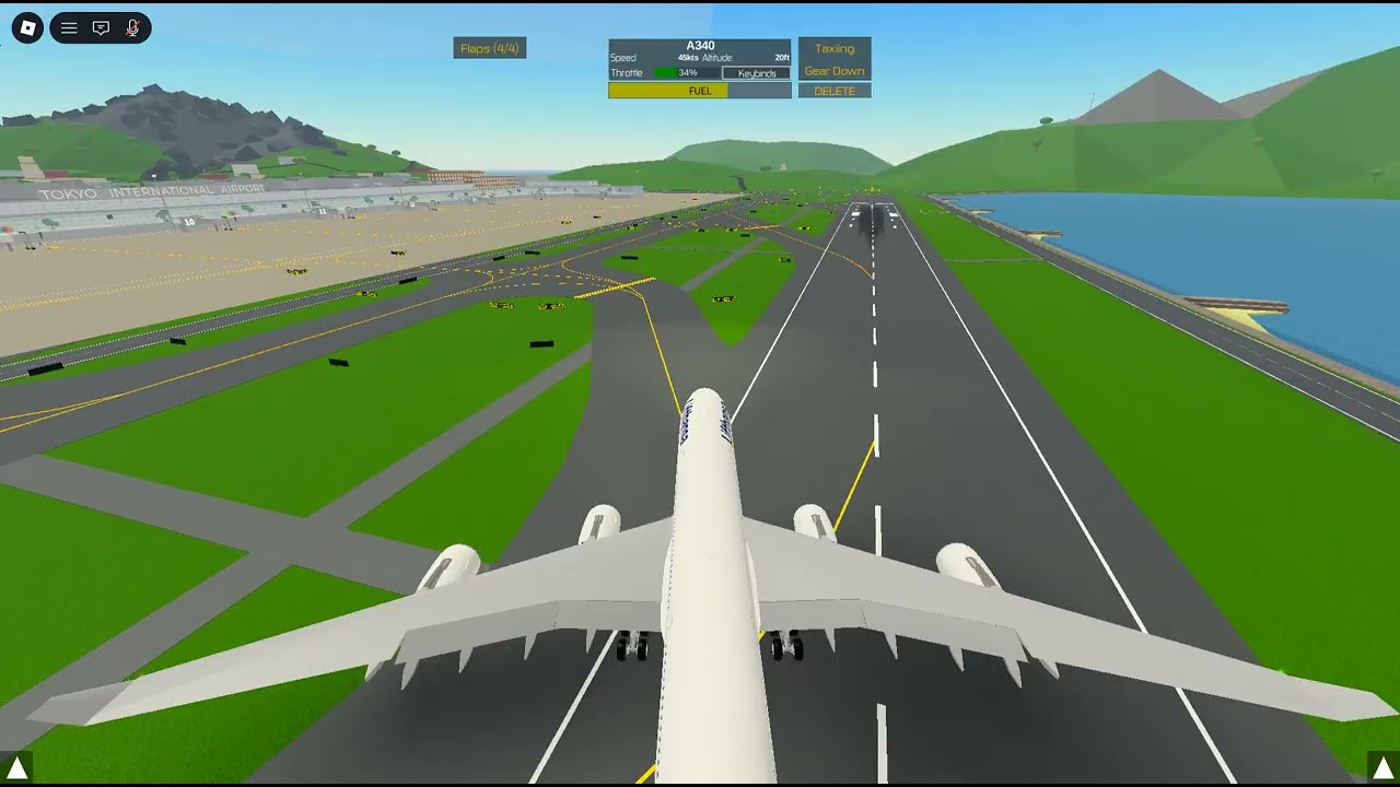 Buttering the A340 in PTFS