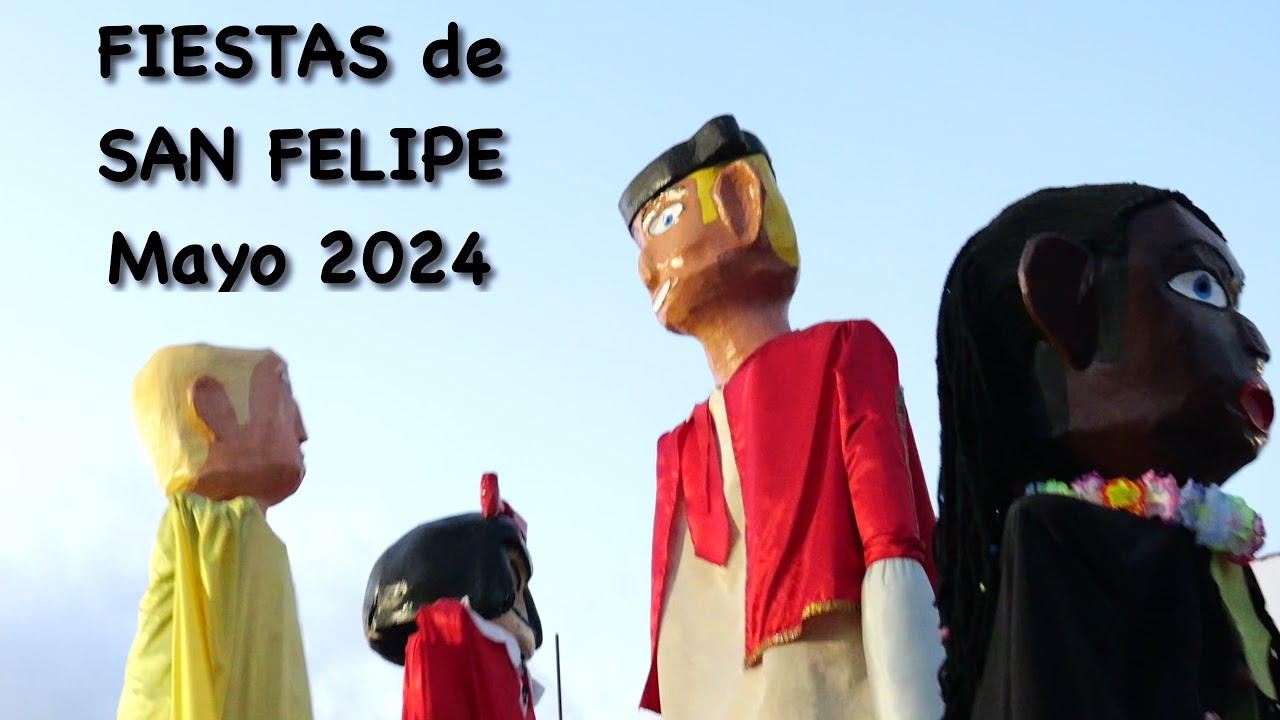 PAPAHUEVOS en las Fiestas de San Felipe/2024, con la Banda Guiniguada