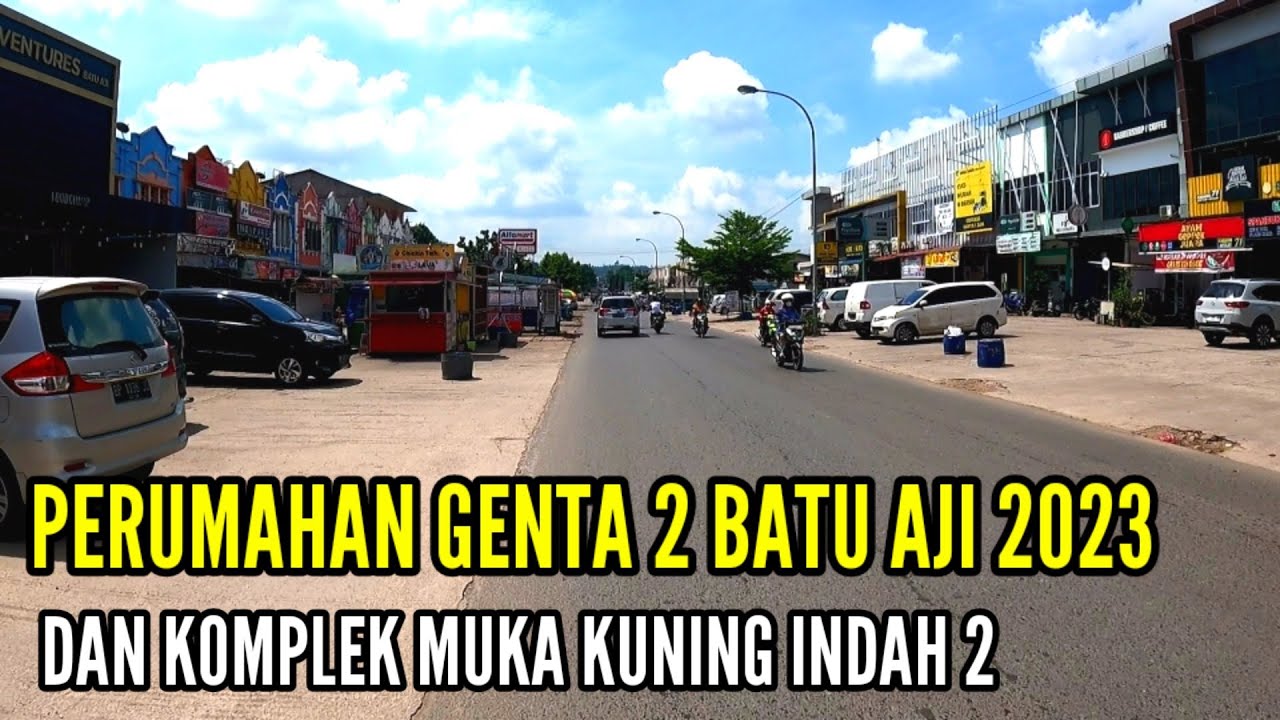 MOTOVLOG PERUMAHAN GENTA 2 BATU AJI BATAM||DAN KOMPLEKS MUKA KUNING INDAH 2023