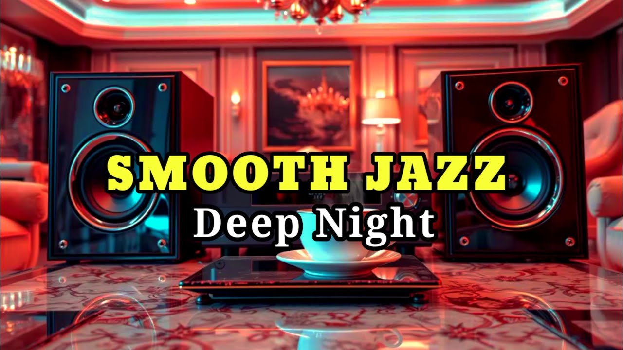 Smooth Jazz Deep Night Calm 🌙 Relaxing Lounge Instrumental