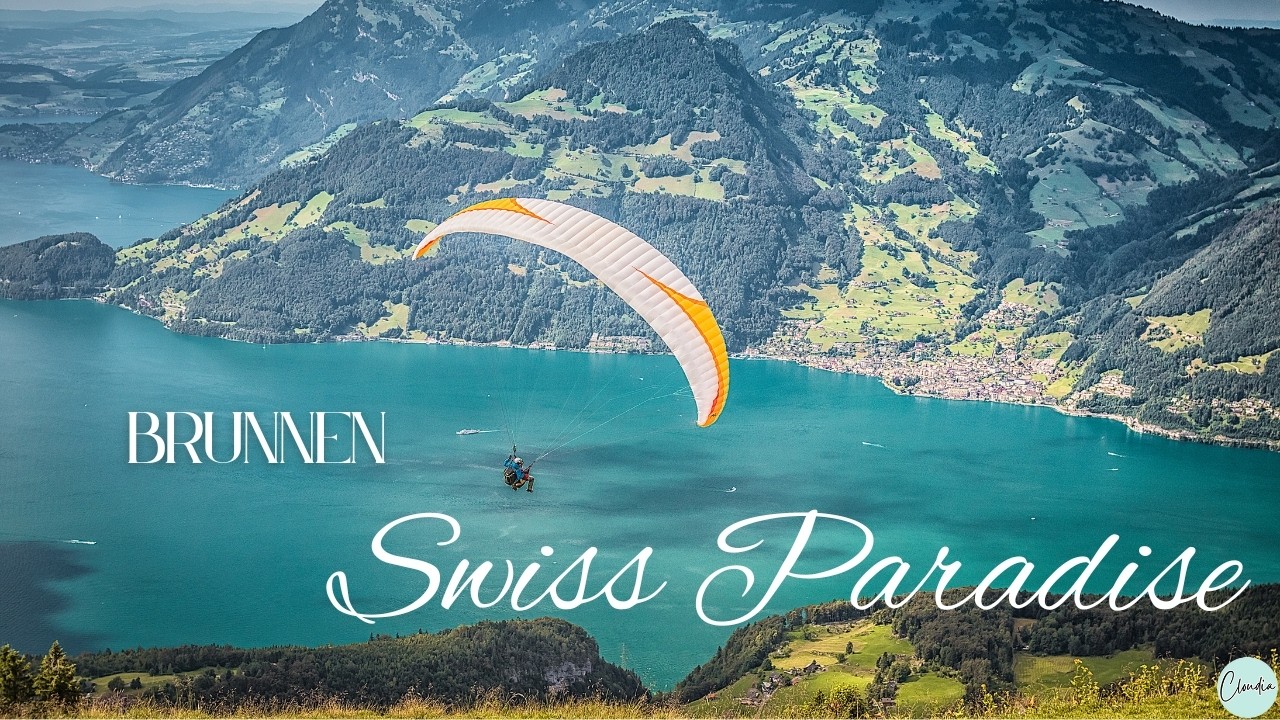 Escape the Hustle and Bustle:  A Tranquil Walk in Brunnen 4K