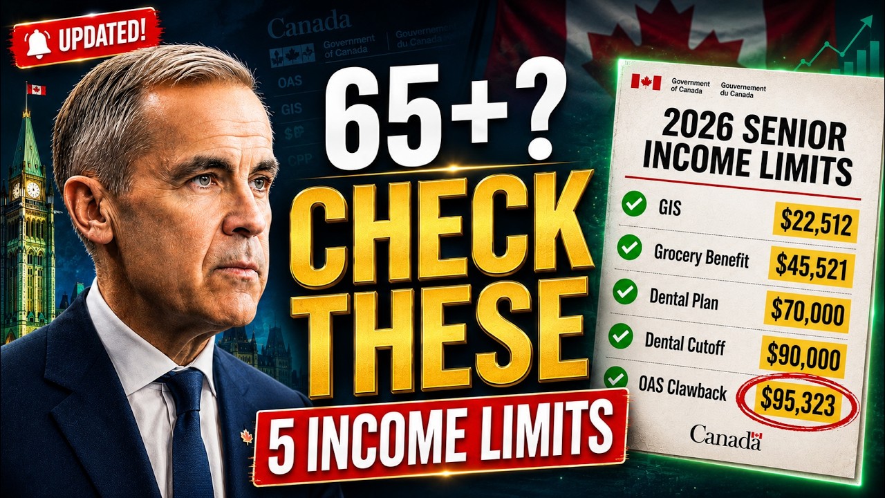 ⚠️ 5 Income Limits Every Canadian Senior Should Check (2026)