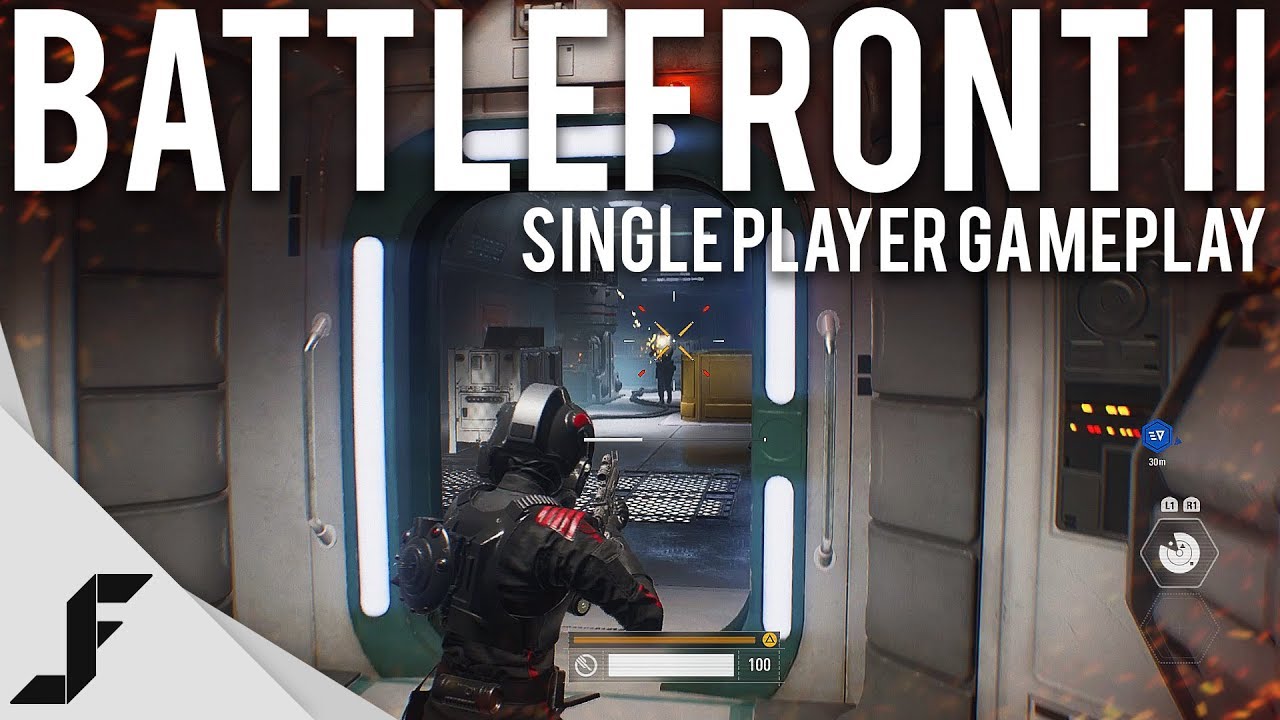 STAR WARS BATTLEFRONT II SINGLE PLAYER GAMEPLAY