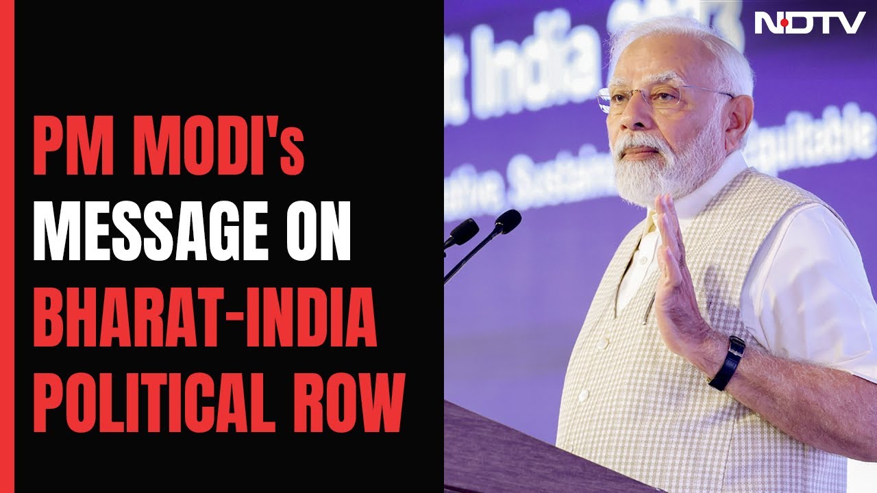 PM Modi's Message To Ministers On Bharat-India Political Row: Stay Away | NDTV 24x7 Live TV
