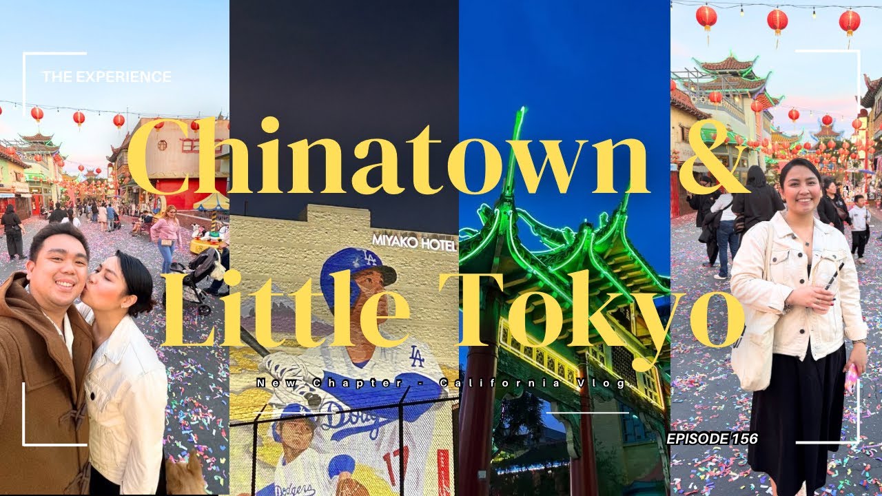 Chinatown and Little Tokyo in Los Angeles + Tacos Mukbang 🇺🇸l heidishainevlogs
