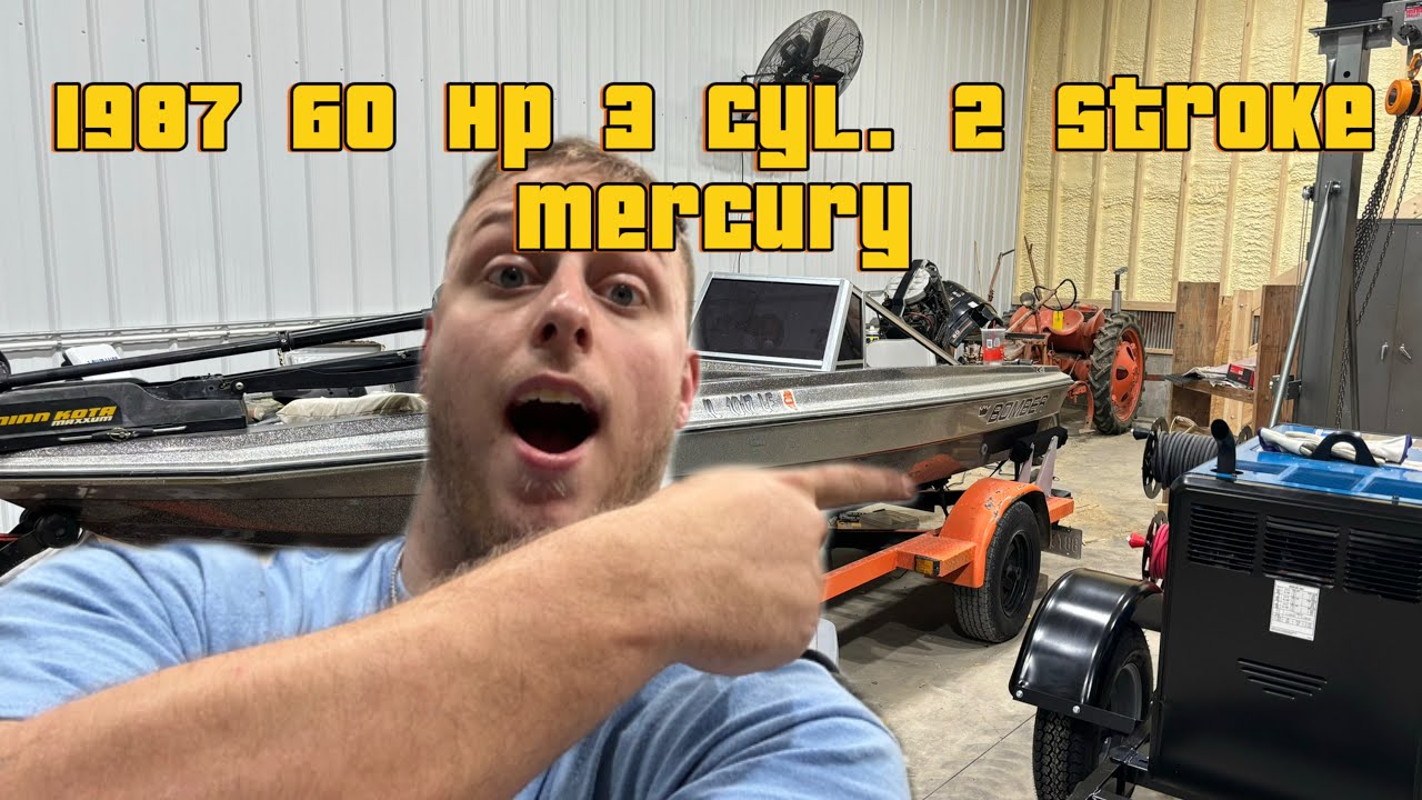 Simple TUNE UP Mercury 1986 60 hp 2 Stroke 3 Cyl.