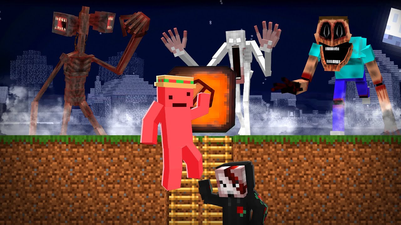 NOCHE DWELLER vs BÚNKER SECRETO en Minecraft
