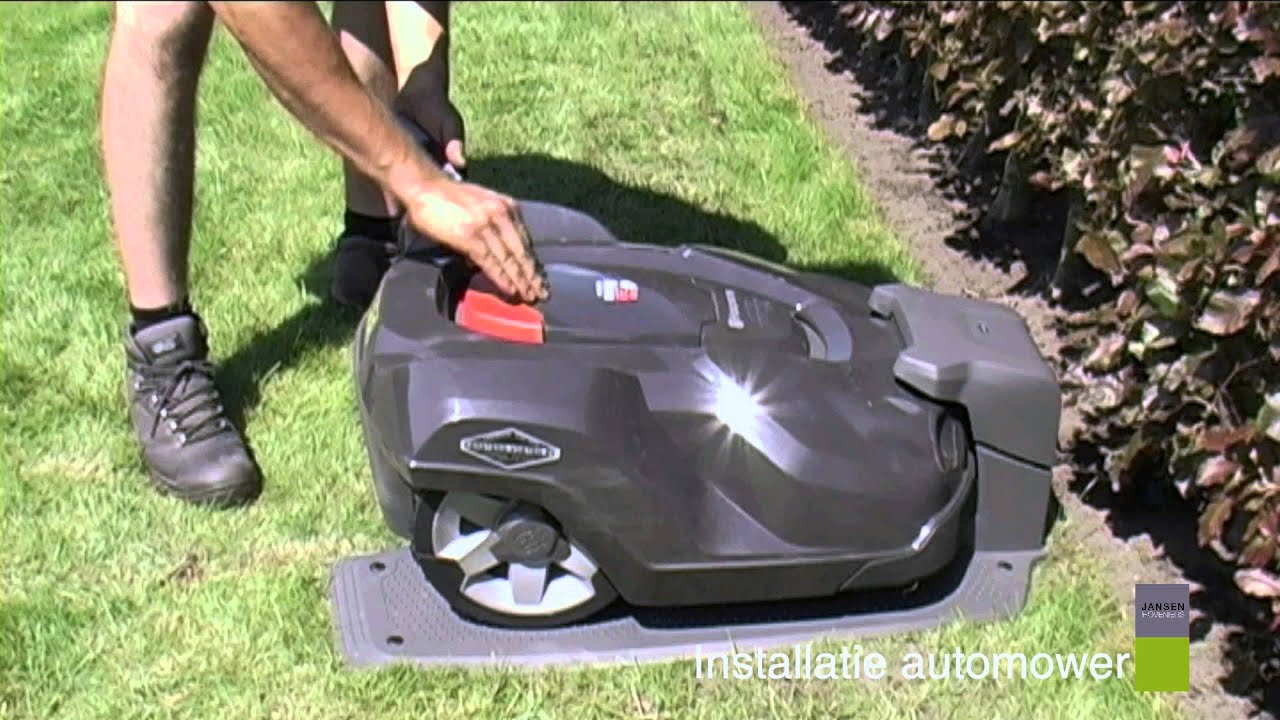 Installatie & gebruik van de Robotmaaier  | Jansen Hoveniers