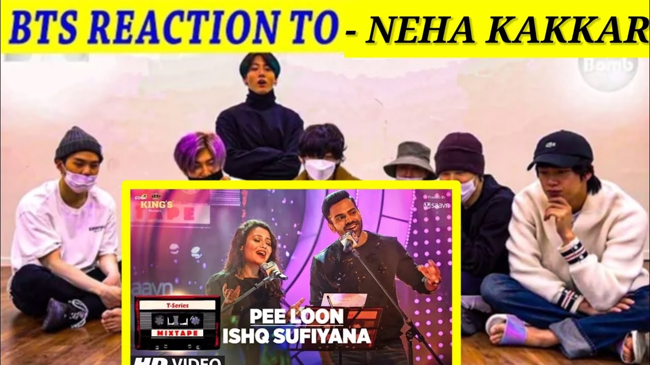 BTS REACTION TO NEHA KAKKAR LIVE PERFORMANCE | BOLLYWOOD SONGS | INDIAN SONGS | KOREAN REACTION