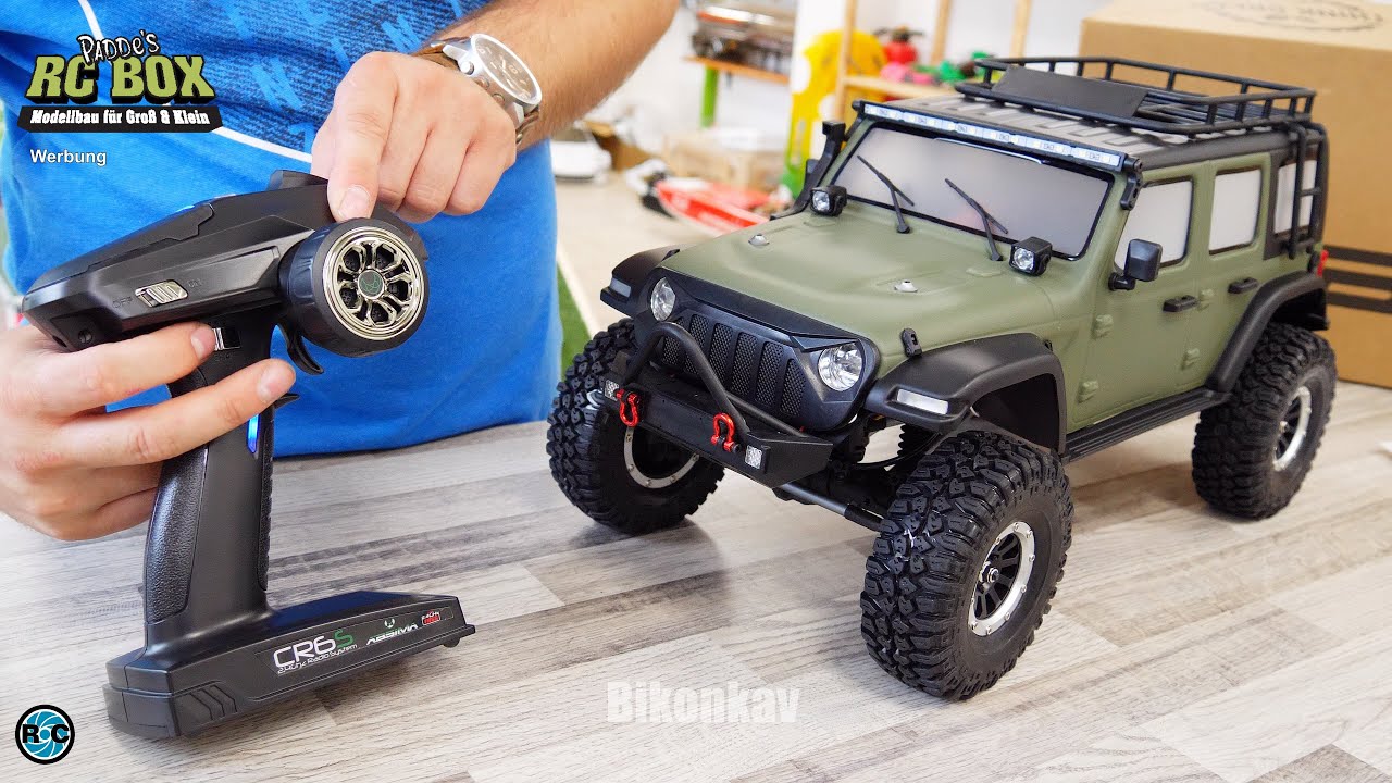 Optimum 4x4 RC Crawler Jeep ABSIMA CR 3.4 SHERPA in 1/10 scale | UNBOXING & FIRST RUN