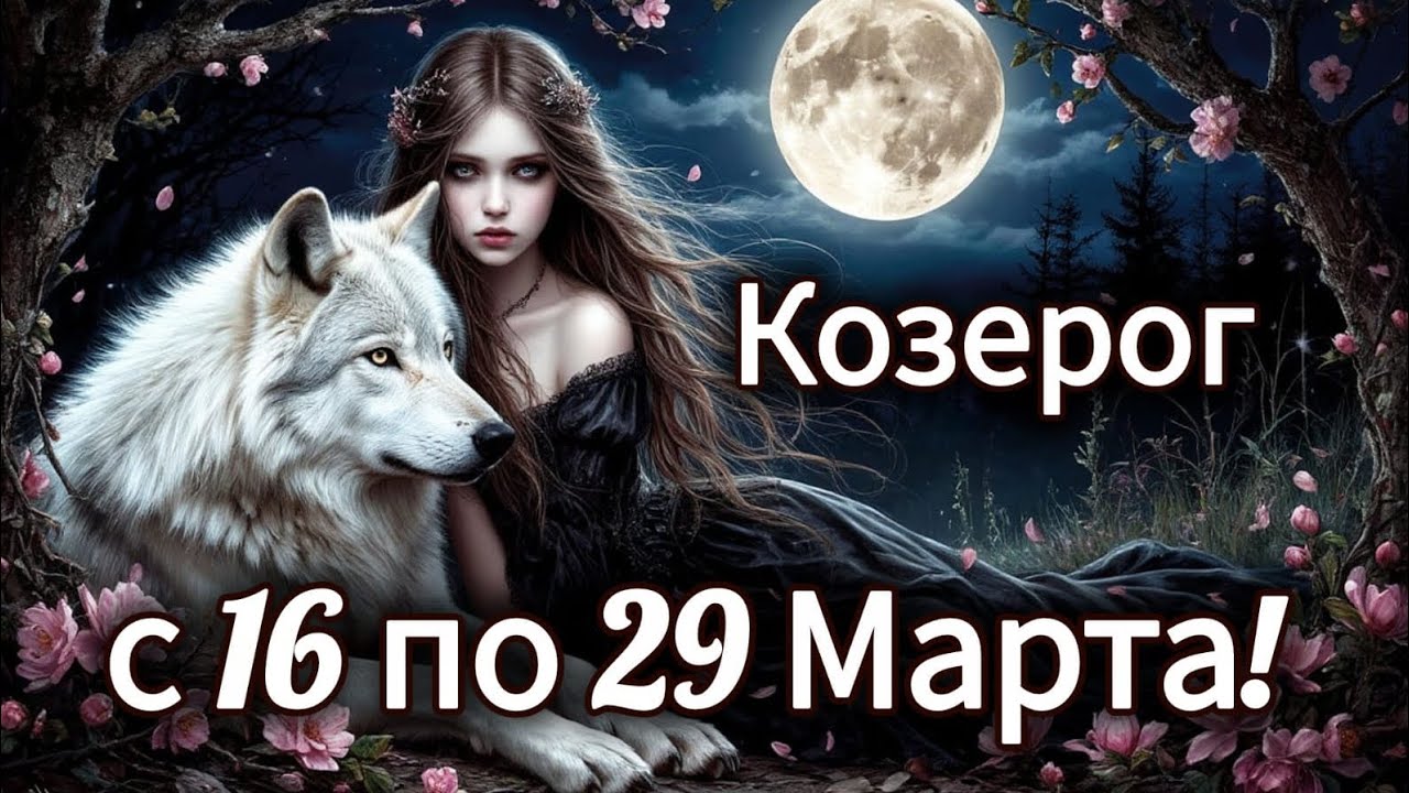 🌺Козерог! Таро прогноз с 16 по 29 Марта!