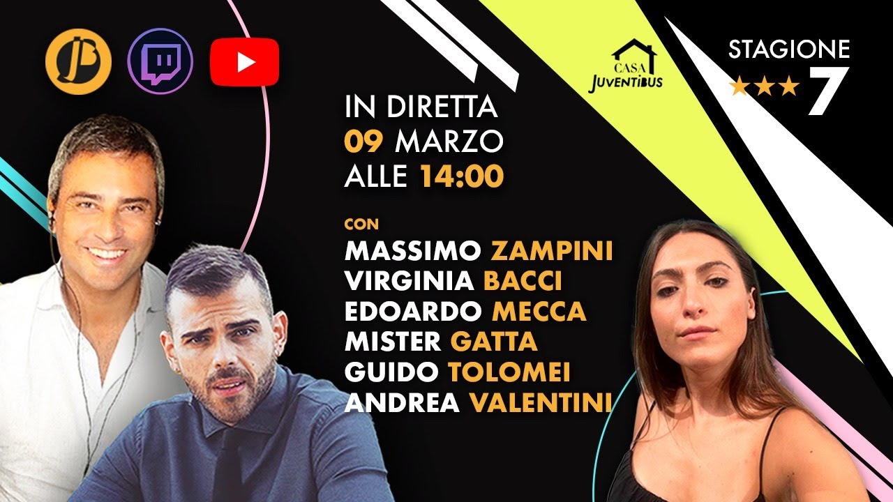 JUVE TUTTO RIAPERTO! NEWS e MAXI DIBATTITO a CASA JUVENTIBUS con ZAMPINI MECCA & CO