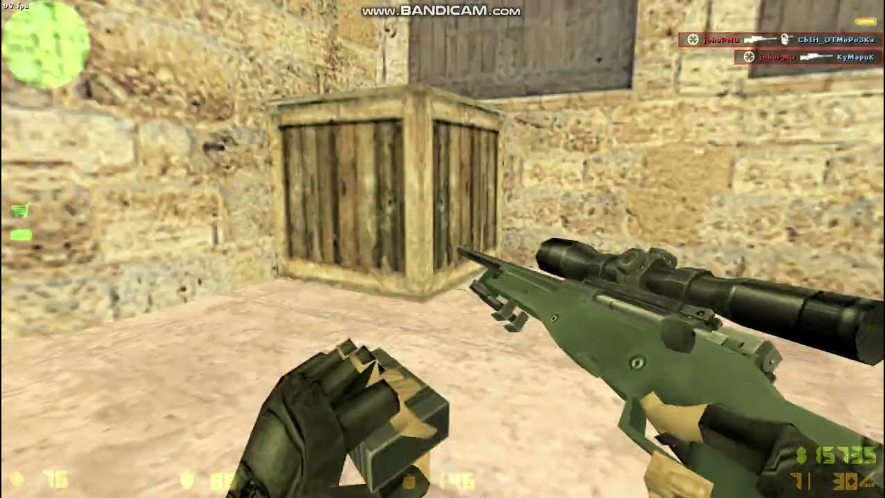 CS 1.6 1vs3 AWP ((((DUST_loNG))))