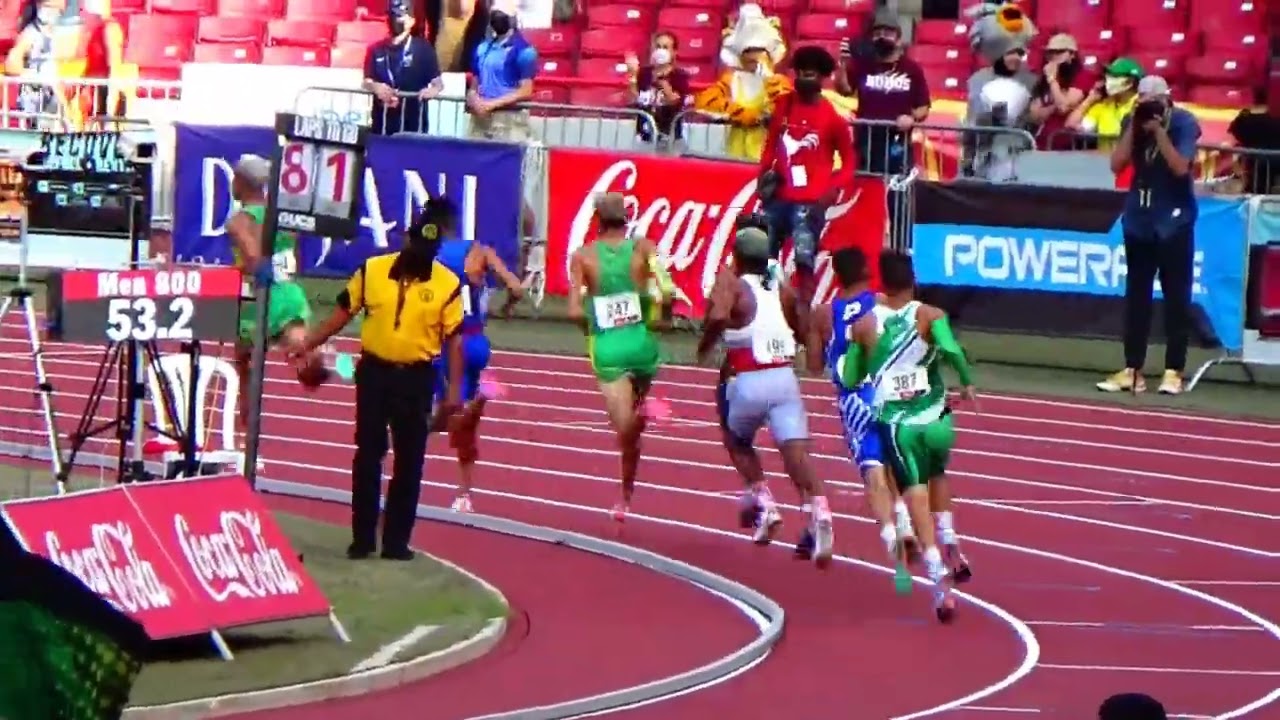 Justas LAI 2022 Día 3 Vallas Velocidad 800 mts