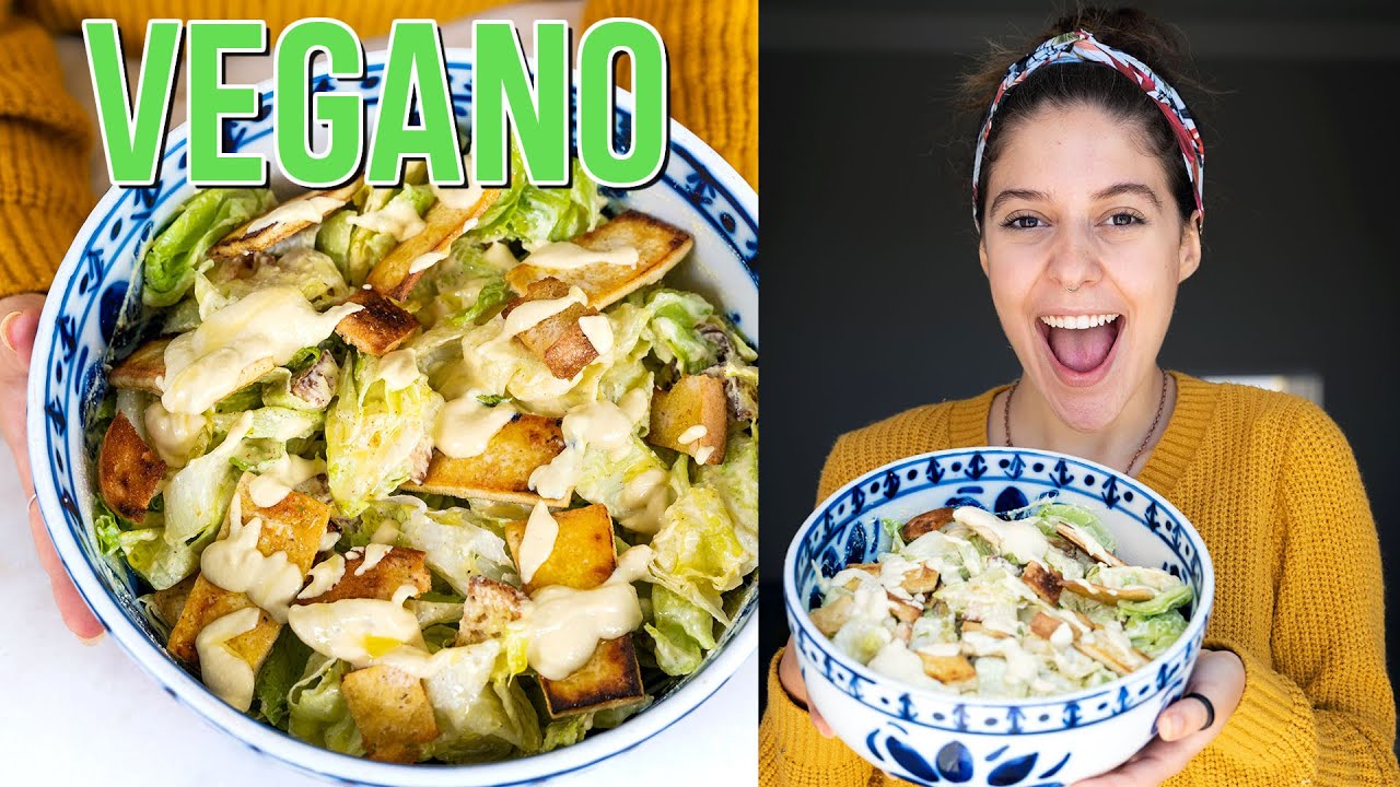 VEGANIZEI A SALADA CAESAR DO OUTBACK!!!