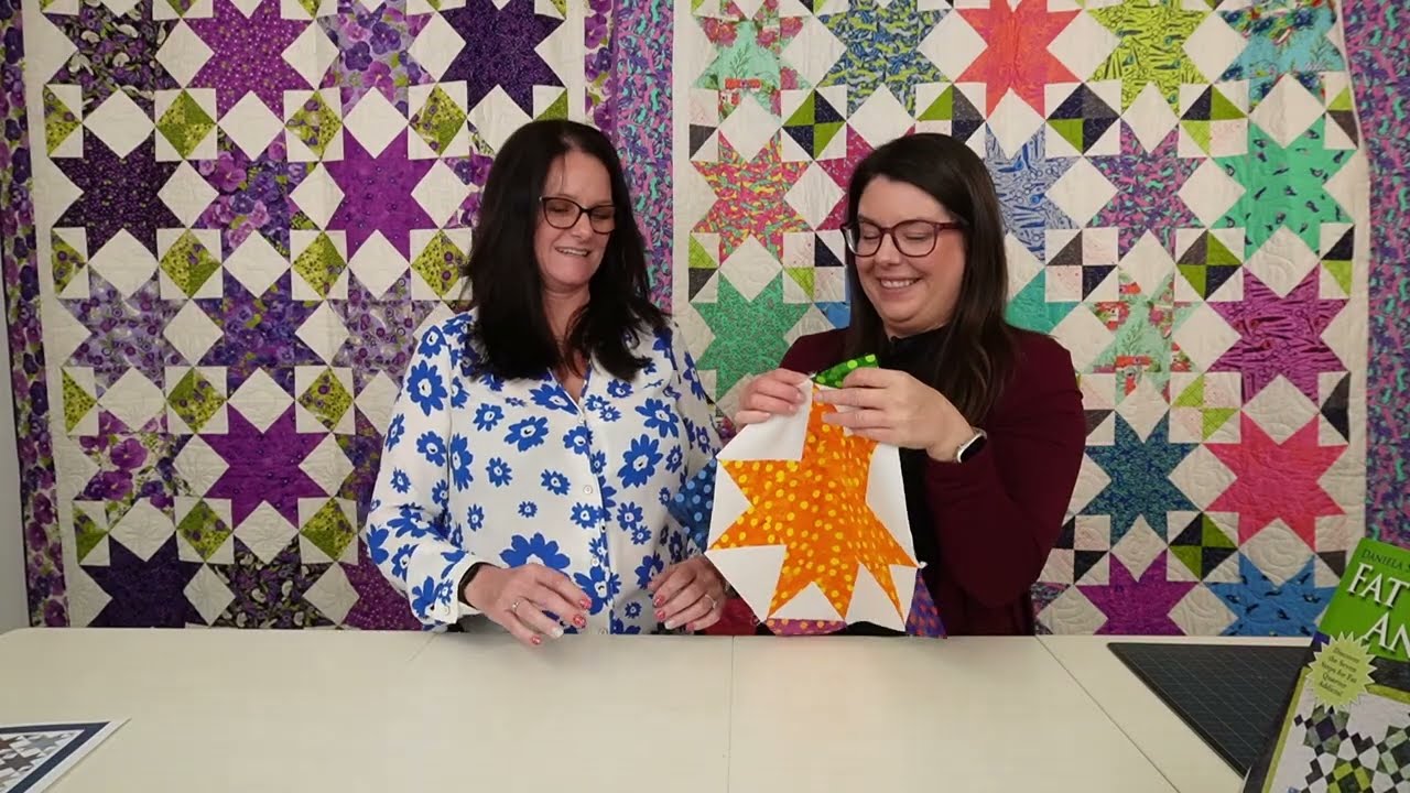 Demo: STARDOM, a Fat Quarter Pattern from Cozy Quilt Designs