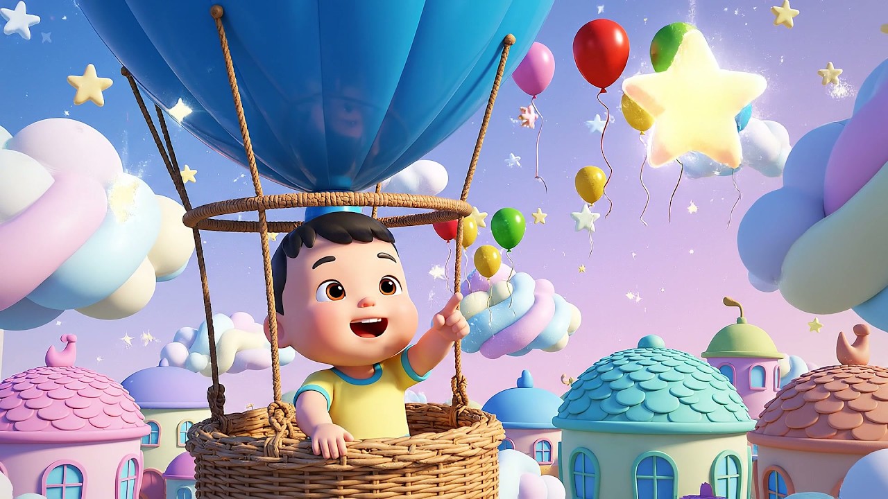 Rock a Bye Baby Floating Dream Balloon | Soothing Bedtime Lullaby & Sleep Music