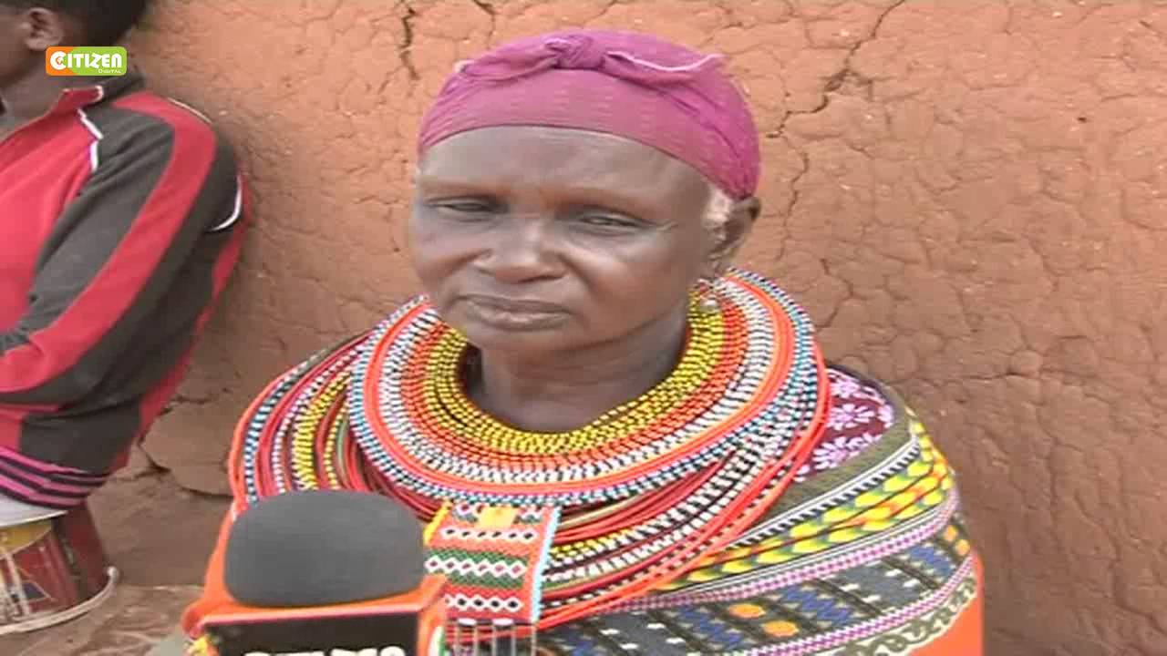 Baragoi Woman Who Made Pope's Hat