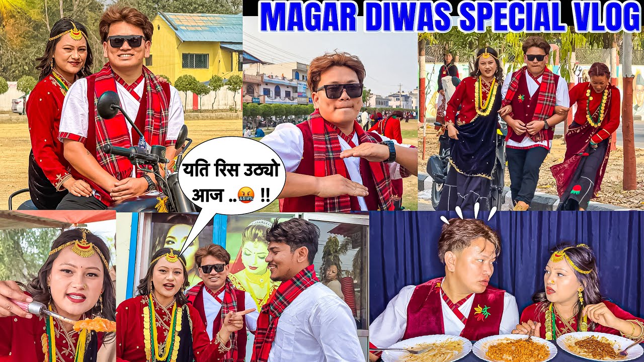 MAGAR VHASAMA BUDALAI PROPOSE GARDAI 🥰 || यति धेरै माया सोचेको पनि थियन् ☺️|| 2082 Magar Diwas Vlog 