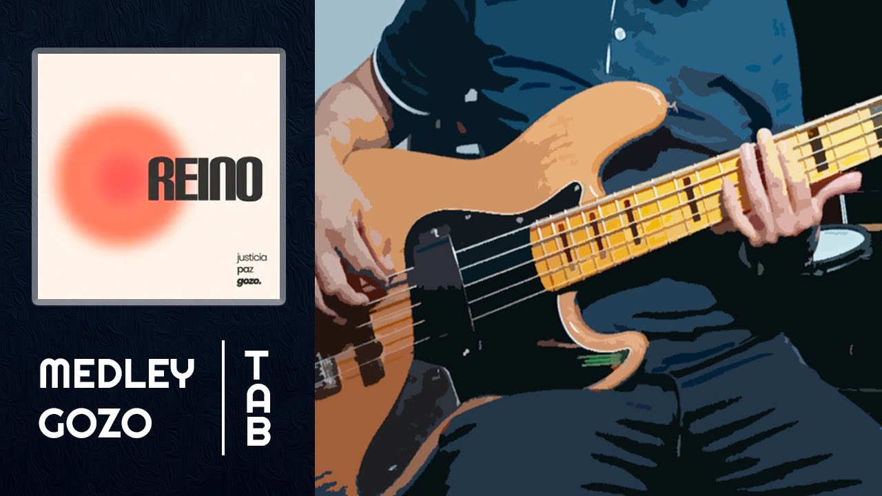 Medley Gozo - Hannah Ponce & Nuestro Legado (COVER BAJO CON TABS)