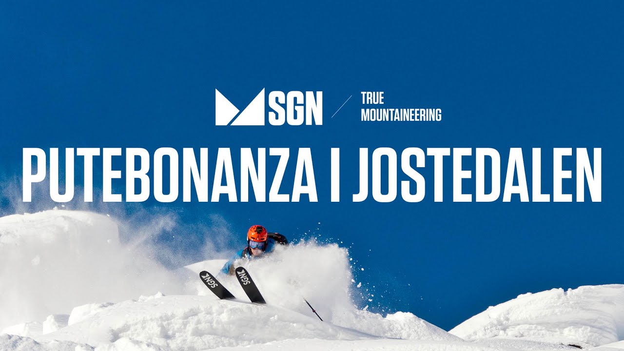 Putebonanza i Jostedalen med SGN skis