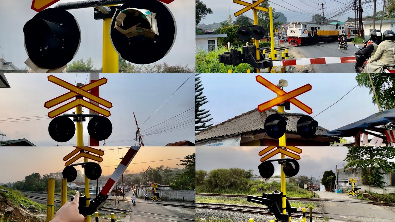 AJIB!!!, Banyak Perlintasan Kereta Api Terbaru di Kabupaten Sukabumi, Jawa Barat