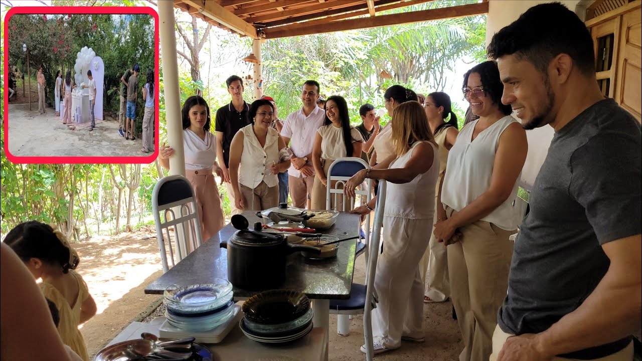DIA DO BATIZADO DE RAVI !! FOMOS ALMOÇAR NA FAZENDINHA 