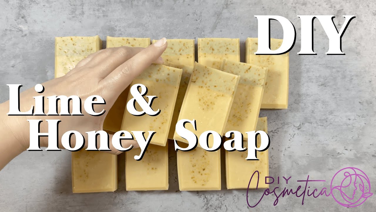 How To Make Lime and Honey Soap (with Recipe)