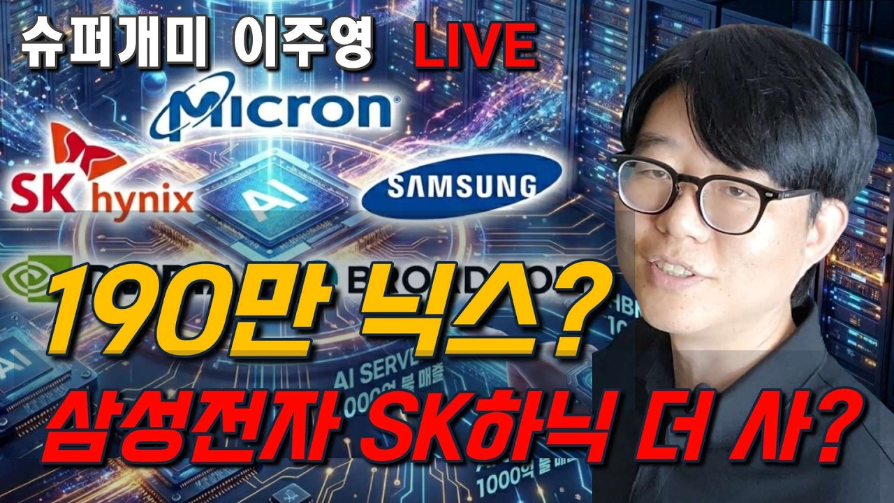 노무라 190만닉스 간다?.... 25만전자, 150만닉스 가능? 더 살까? 기다릴까?