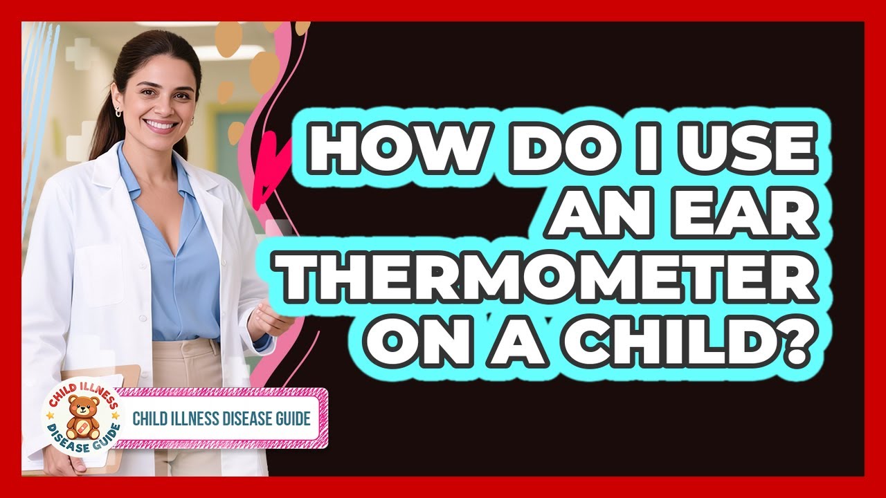 How Do I Use An Ear Thermometer On A Child?