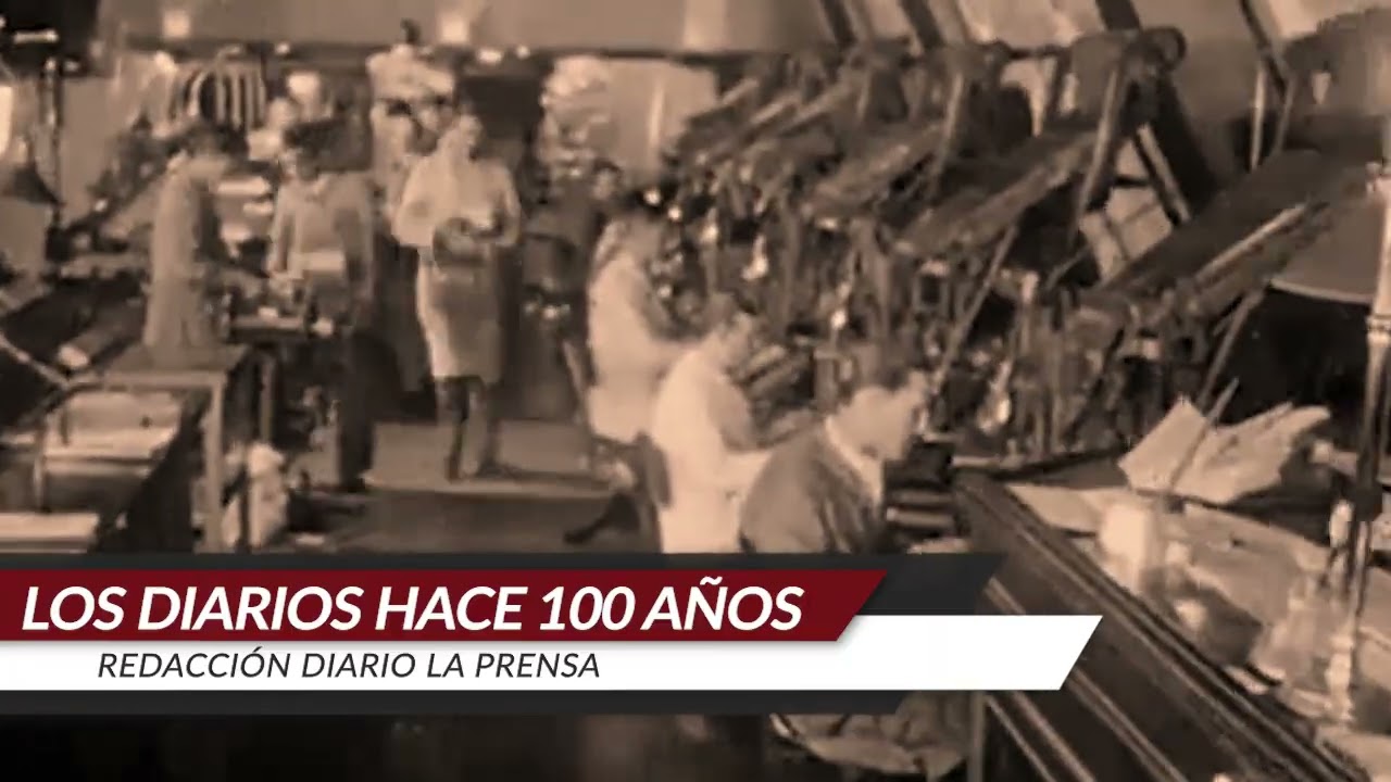 Cómo informaban los diarios hace 100 años