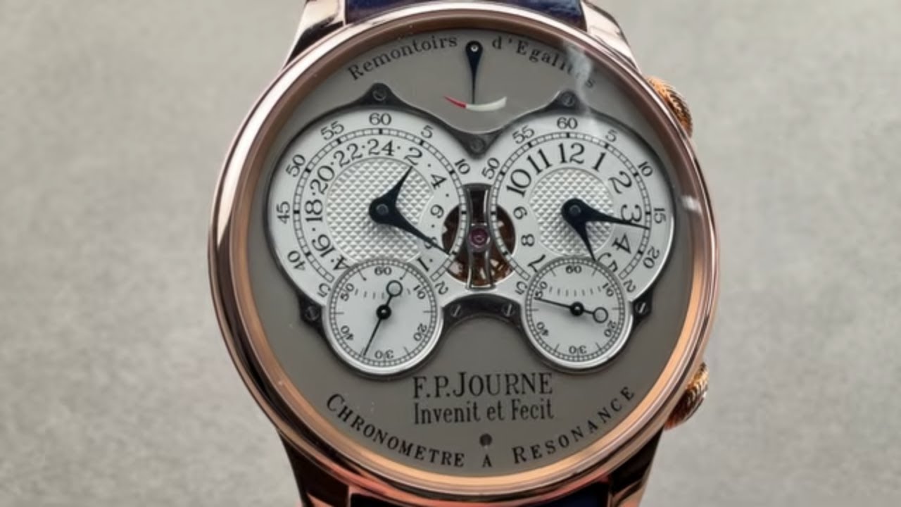 F.P. Journe Chronometre a Resonance + Remontoirs RQ G 40 A SI F.P. Journe Watch Review