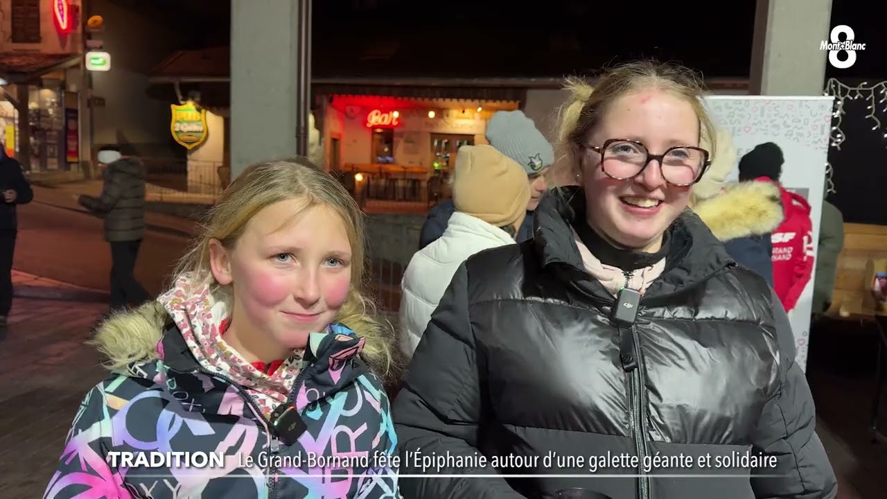 Une galette géante et solidaire pour fêter l'Épiphanie au Grand-Bornand