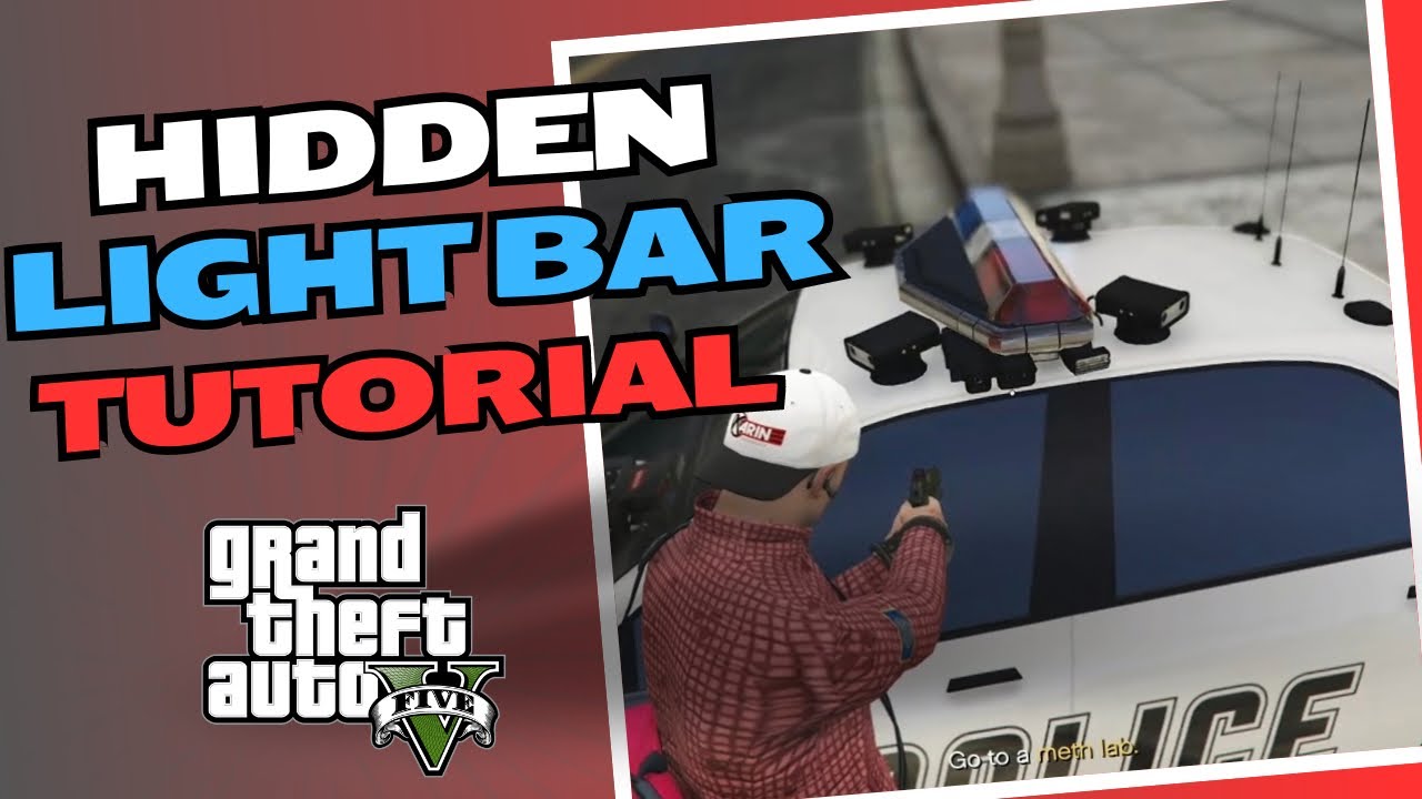 GTA 5 - HIDDEN LIGHT BAR TUTORIAL *SOLO*