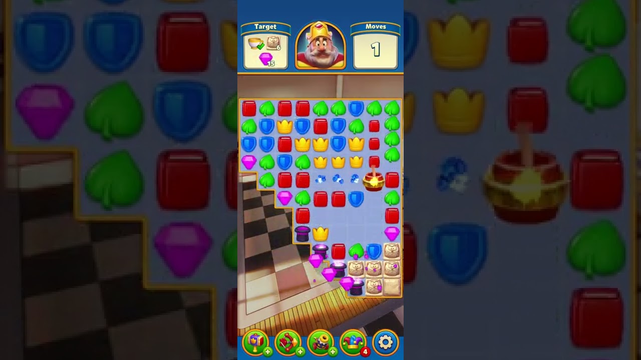064 Royal Match Level 439 to 440 | Garage | King's Nightmare | Dream Games | Mobile Puzzle Game