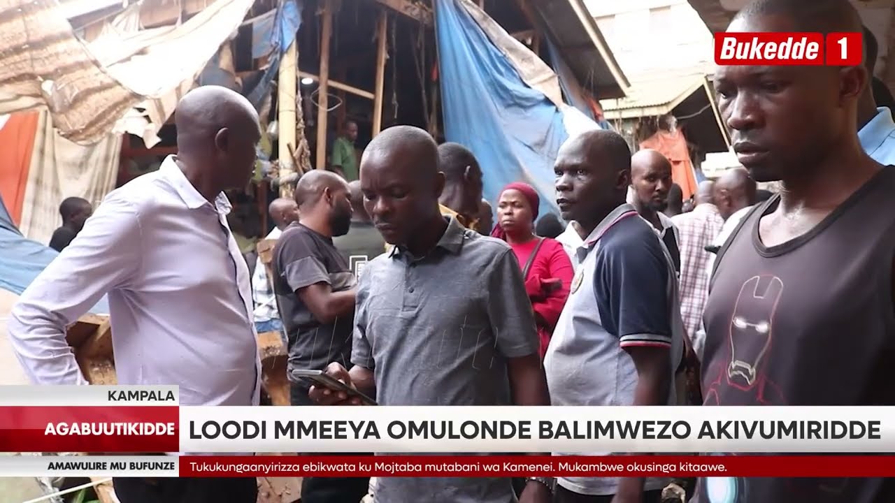Agabuutikidde    Abasubuuzi bebamenyedde emidaala mu Owino  Loodi Mmeeya alagidde Market Master anoo