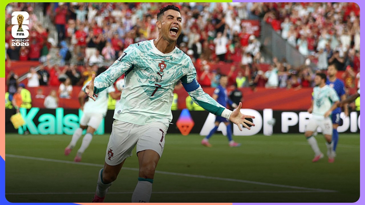 Cristiano Ronaldo Goal | Portugal 2-1 Croatia | FIFA World Cup 2026&trade;