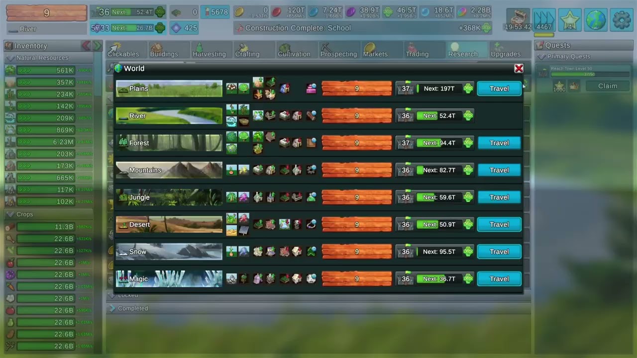 New Idle Time Feature | Factory Town Idle 28