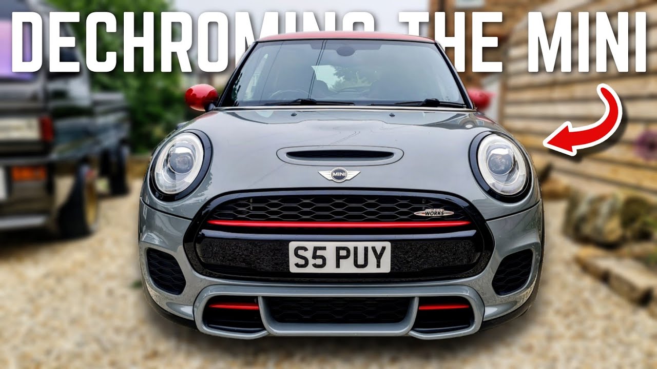 DE-CHROMING THE MINI ON A BUDGET